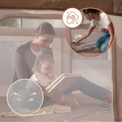 Манеж Lionelo Florence Easy Fold Grey Graphite (LO-FLORENCE EASY FOLD GREY GRAPHITE) - фото 10