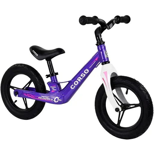 Дитячий біговел Corso 22709 колеса надувні 12"