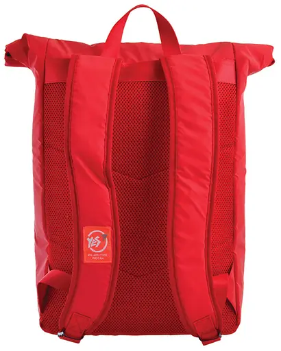 Рюкзак Yes Roll-top T-65 Reflective Burgundy - фото 3