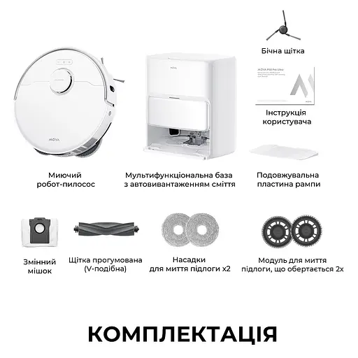 Робот пылесос MOVA P50 Ultra - фото 14