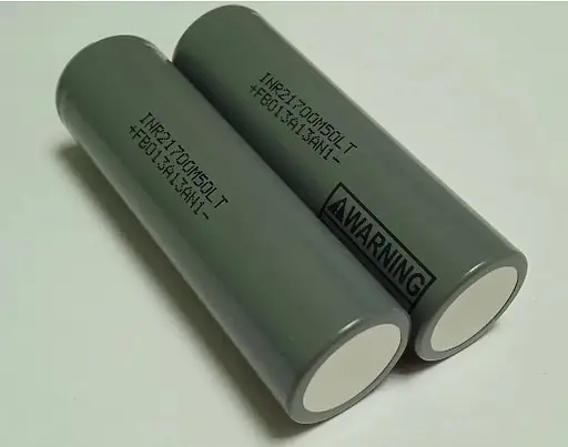 Аккумулятор Li-ion 21700 5000mAh INR21700 M50LT 7.2A (Серый) - фото 8