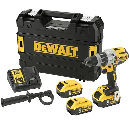 Дрель-шуруповерт аккумуляторный DeWalt с АКБ и ЗУ DCD996P3 - фото 2