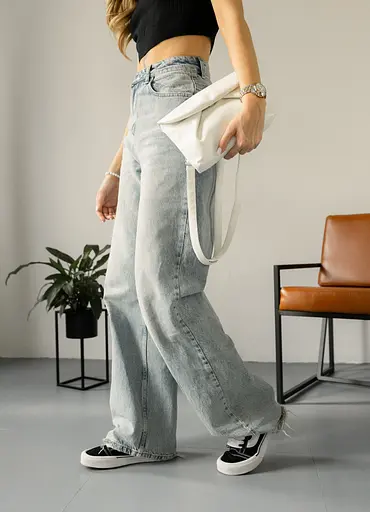 Женская сумка через плечо Sambag Rose белая 23 х 17 х 4.5 см (94200008) - фото 5