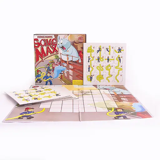 Настільна гра Врятувати Макса. Пожежник Arial 911357 укр. мовою - фото 2