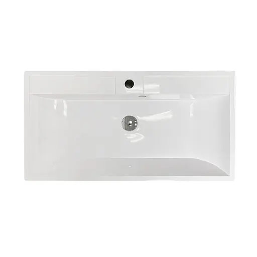 Раковина Adamant умывальник STRENG NEW искусственный камень прямоугольная - фото 5