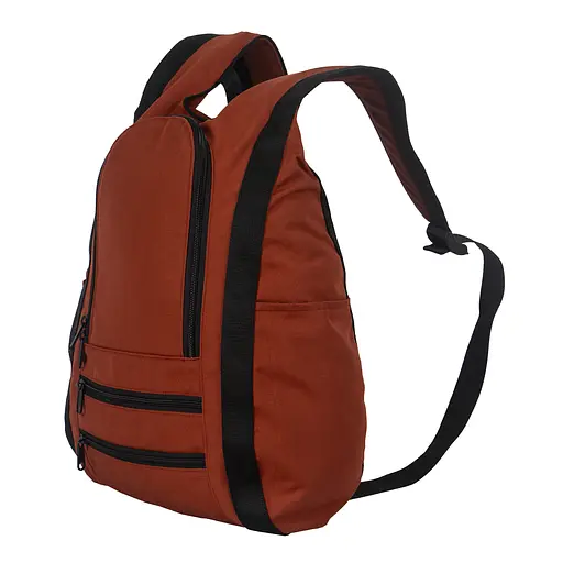 Рюкзак-антивор OOLOO Капля 45х27х14 см, коричневый 2249 - фото 2
