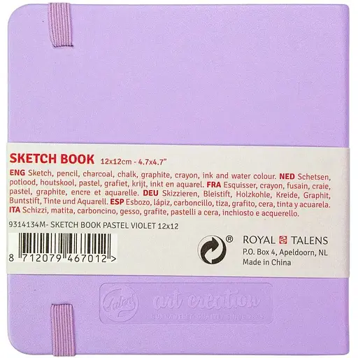 Блокнот для графики Royal Talens Art Creation 12х12 см 140г/м2 80л Pastel Violet - фото 2