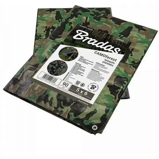 Тент камуфляжний Bradas CAMOforest 90 гр/м² 10х15 м PLCF9010/15 - фото 1