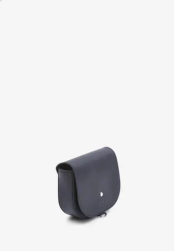 Жіноча шкіряна сумка Ruby S синя вінтажна - фото 5