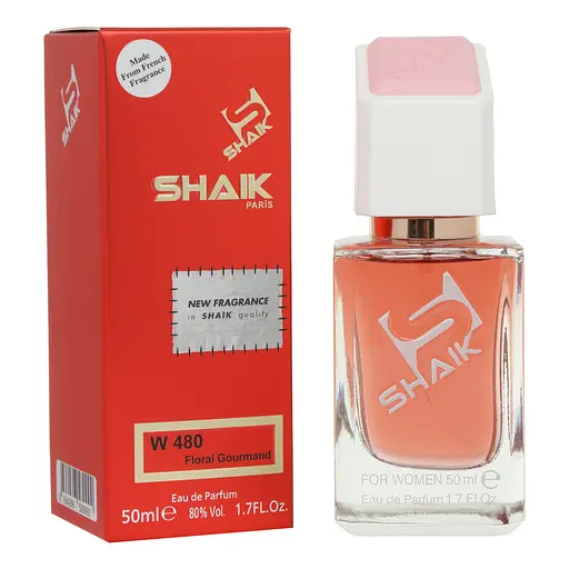Парфуми жіночі TM Shaik W 480 аромат у стилі Black Opium Red 50 мл