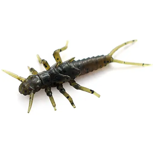Силікон FishUP Stonefly 0.75" (12шт) #043 - Watermelon Brown/Black