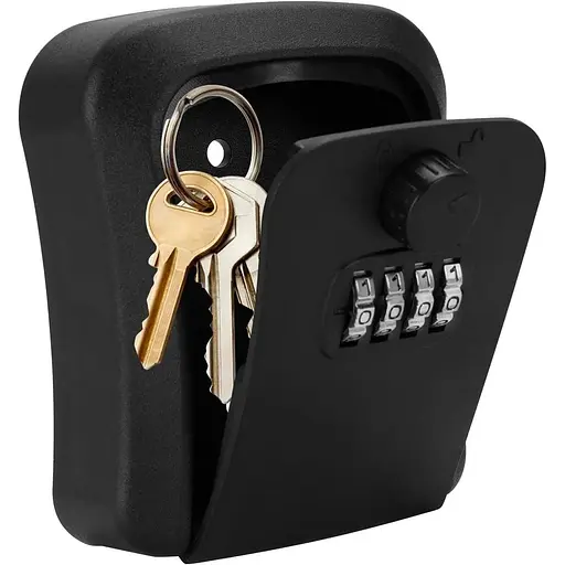 Ящик для ключей welsberg, сейф для ключей, с 4-значным цифровым кодом снаружи и внутри
