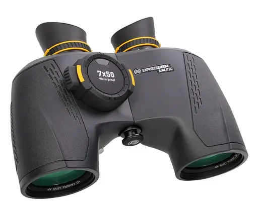 Бинокль с дальномерной сеткой Bresser Nautic 7x50 Gen II Compass R/T (1866840) - фото 1