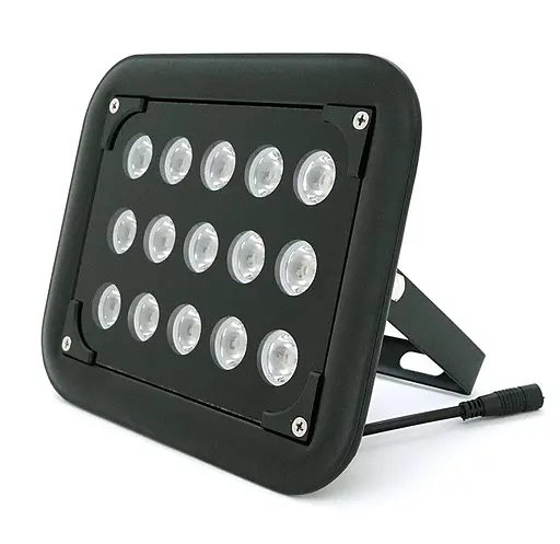 Інфрачервоний прожектор ІЧ Voltronic LW96100IR60 12 В на 96 діодів із дальністю освітлення 100 м, кут огляду 30° - фото 1