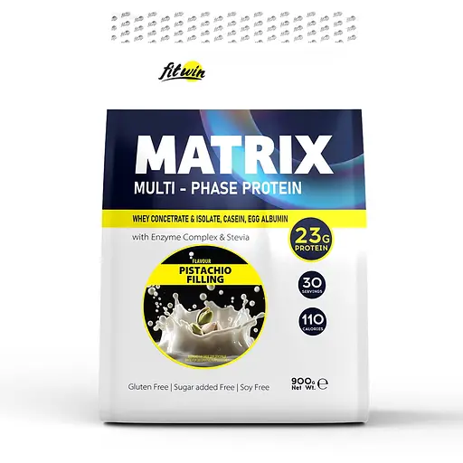 Протеїн Matrix Multi-Phase Protein, 900 грам Фісташка FitWin fit0024051 - фото 1