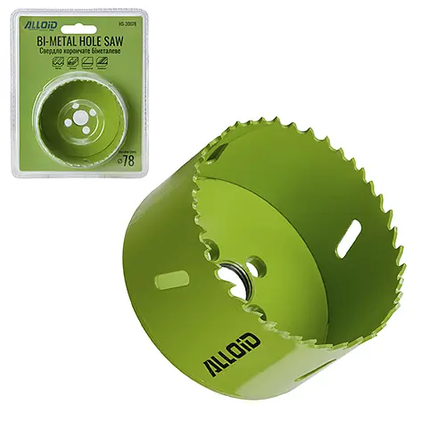 Свердло корончате Alloid Building Tools біметалеве 78 мм (HS-30078) - фото 2