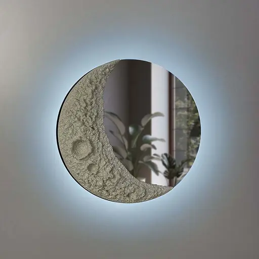 Бра з дзеркальним покриттям та імітацією місяця на 3 світлових режими Арт. W 136-400 Line F - фото 7