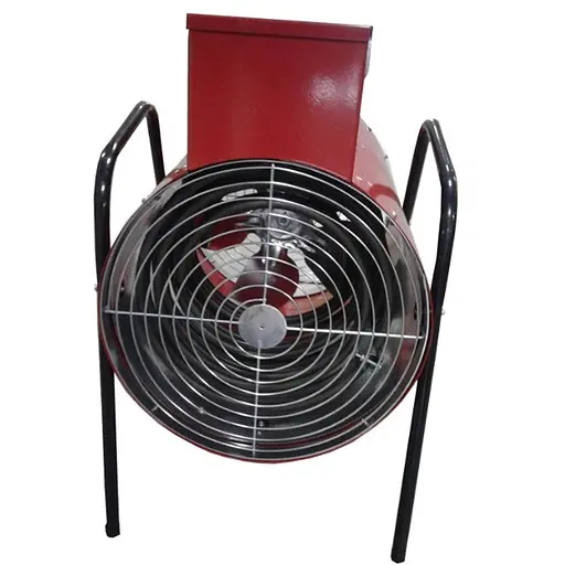 Електрична теплова гармата Vulkan 18кВт, площа обігріву 180 кВт, червоний, підлоговий, червоний, 380В (18000 ТП) - фото 1