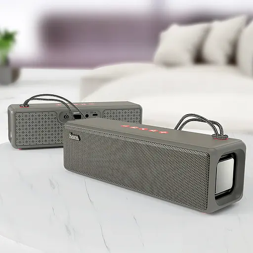 Колонка бездротова Hoco HC3 Bounce sports wireless speaker сіра - фото 4