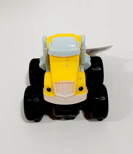 Машинка "Вспыш" 2016-7 инерционная пластиковая, 10см Желтый - фото 1