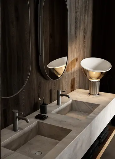 Смеситель для умывальника Kohlman Axel graphite высокий QB170AG Графит - фото 2