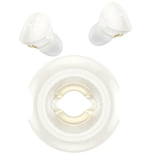 Бездротові TWS навушники Hoco EW71 Galaxia Milky White - фото 2