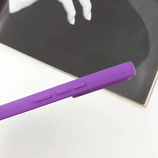 Чохол Getman TPU Liquid Silk Full Camera для Xiaomi Redmi Note 13 4G Фіолетовий - фото 3