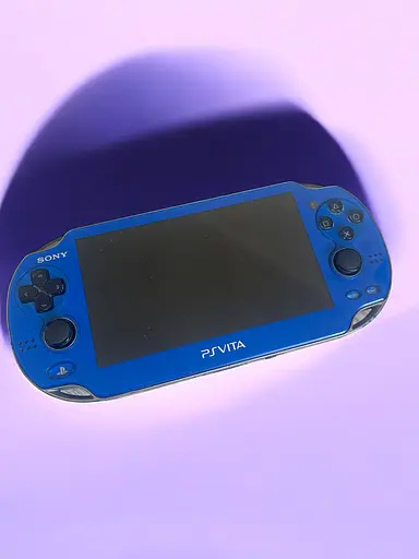Портативная игровая приставка карманная беспроводная Sony Playstation Vita Fat 64 GB + 25 игр Синий - фото 4