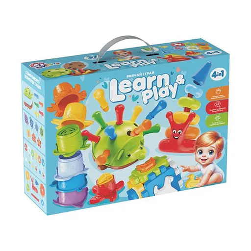 Детский игровой набор "Learn paly 4 в 1" 2376TXK