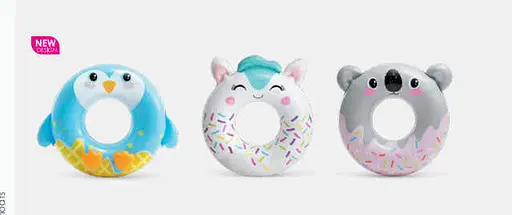 Надувний круг Intex, 84 см, від 8 років, 59266 (В асортименті) - фото 4