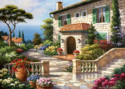 Пазл Anatolian Вилла Делле Фонтану 1000 эл. (1076) - фото 2