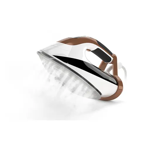 Sencor Утюг, 2800Вт, 330мл, паровой удар -195гр, постоянный пар - 55гр, pro и auto режимы, керам. подошва, бело-коричневый - фото 6