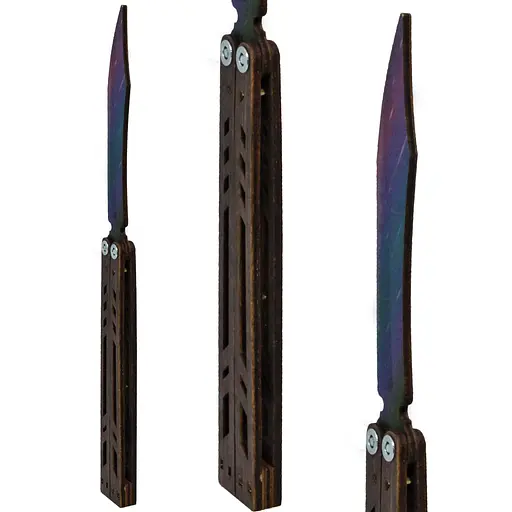 Нож сувенирный "Бабочка" «Бабочка STARFALL», Звездопад SO2BAL-S Сувенир-декор (4820242990169) - фото 5