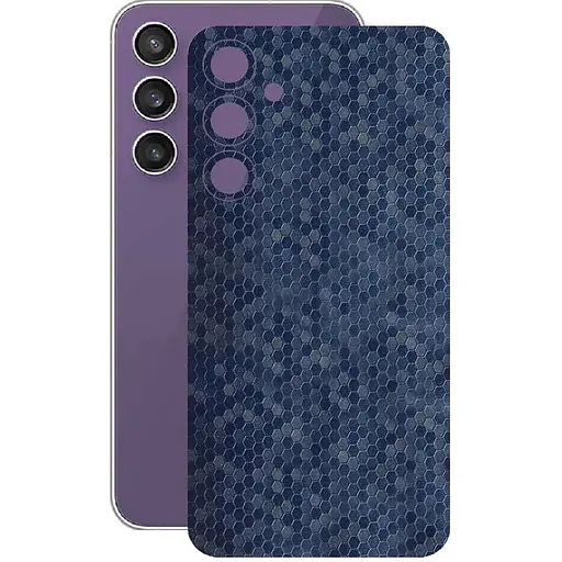 Захисна плівка StatusSKIN для Samsung Galaxy S23 FE S711 Корпус Вініл Соти сині - фото 1