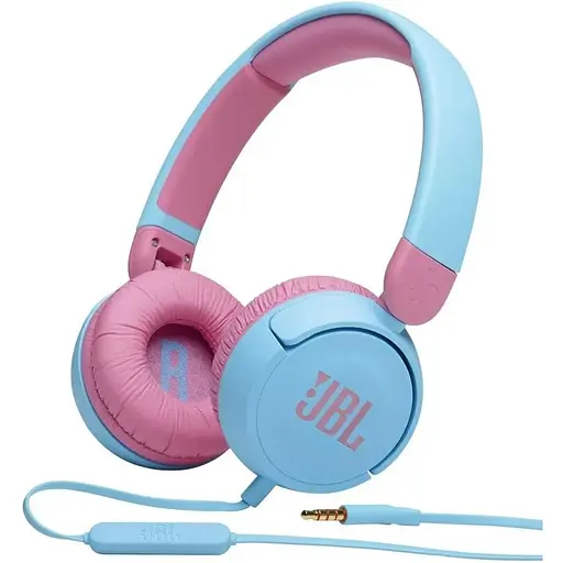 Наушники JBL JR 310 Blue/Pink детские (JBLJR310BLU)