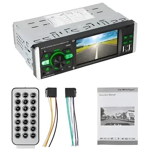 Автомагнитола MP5 4052 BT 1 DIN экран 4.1" - фото 9