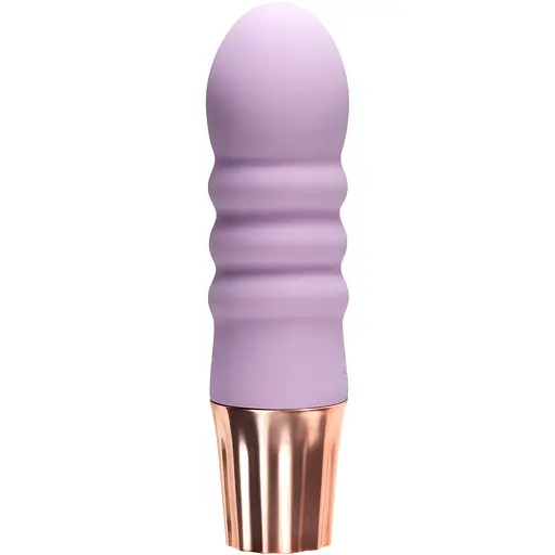 Міні-вібратор Crushious Mellow Bubbles лавандовий 11 х 2.8 см - фото 2