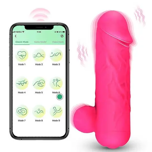 Силиконовый смарт-вибратор Love Spouse мини для женщин фуксия - фото 1