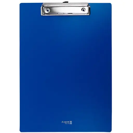 Планшет пластиковый А4, с металлическим клипом D2510-02 AXENT, синий (4063276229366) - фото 1
