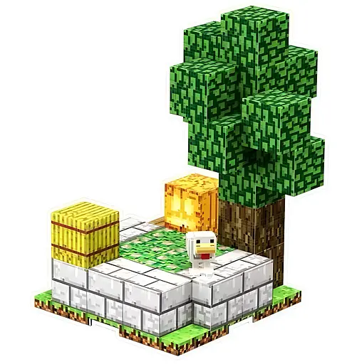 Магнітний конструктор Minecraft Відпочинок на 32 деталі (T9902) - фото 2