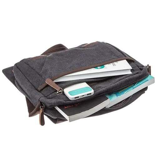 Сумка для ноутбука мужская Vintage 37х30х5 см sum0012279 - фото 4