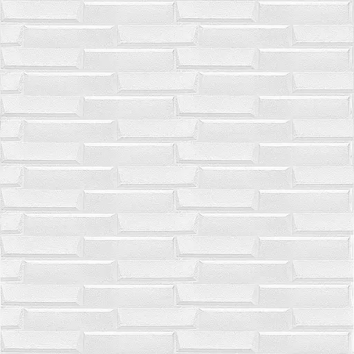 Самоклеющаяся 3D панель 3080x700x5мм Белая Кладка SW-00001759 - фото 2