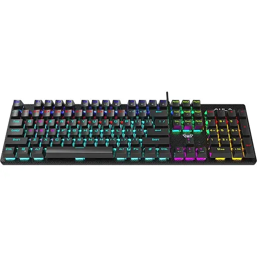 Клавіатура Aula S2022 Black keycap KRGD blue EN/UA (6948391202235) - фото 2