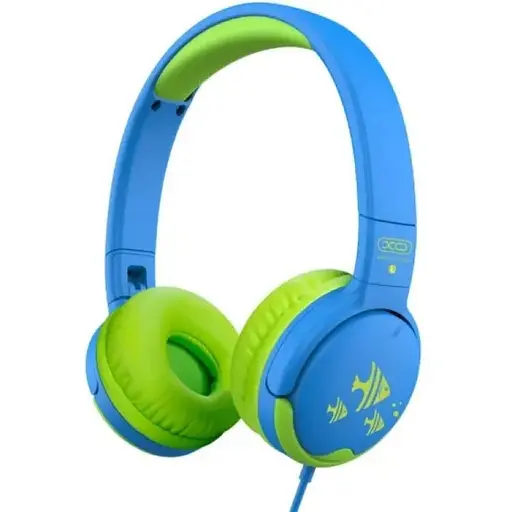 Наушники XO EP47 Kids Study Wired Headphone зеленые