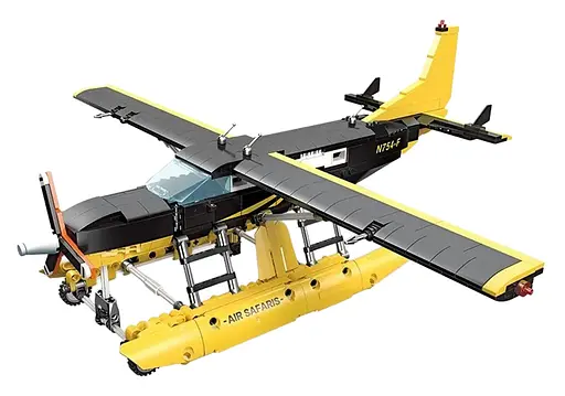 Конструктор Жовтий Літак 739 елементів - фото 2