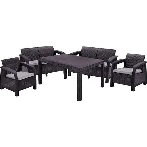 Набор мебели Keter Corfu Fiesta коричневый - фото 1