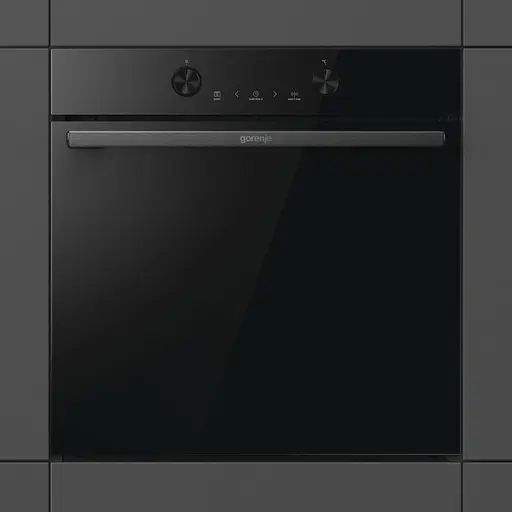 Духовой шкаф электрический Gorenje 77 л A+ пара дисплей пиролиз черный - фото 5