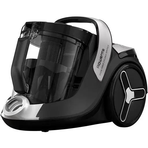Пилосос Rowenta Green Force Cyclnic Effitech+ контейнерний чорний (RO7C66EA) - фото 3