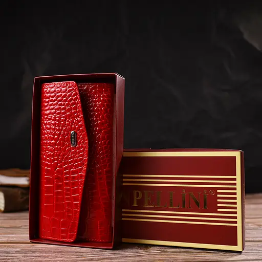 Жіночий шкіряний гаманець Canpellini 18х9х1 см acs0025544 - фото 7