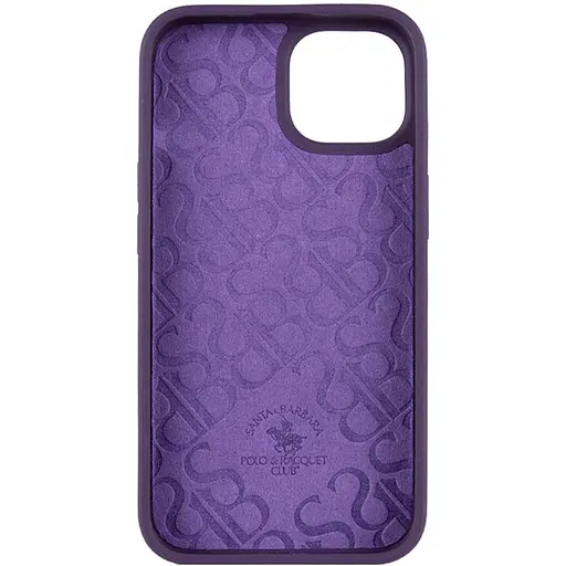 Кожаный чехол Polo Santa Barbara для Apple iPhone 14 Plus 6.7 Purple - фото 4